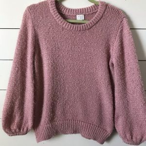 Blush sweater